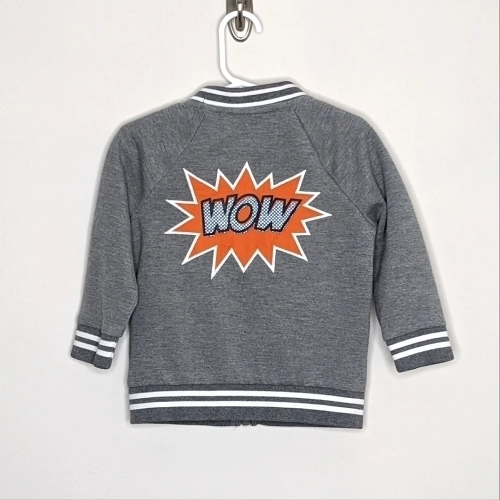Cat & Jack Superhero Super Wow Sweatshirt 18m